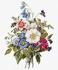 Luca-S siuvinėjimo rinkinys Bouquet of Summer Flowers SBU4004 21x28.5cm - kaSiulai.lt