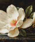 Luca‑S „Magnolijos rasa“ — elegantiška kryželiu siuvinėjimo kompozicija, 38×28 cm - kaSiulai.lt