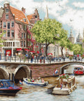 Luca‑S prabangus siuvinėjimo komplektas „Amsterdamas“ (kryželiu) - kaSiulai.lt