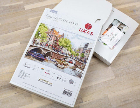 Luca‑S prabangus siuvinėjimo komplektas „Amsterdamas“ (kryželiu) - kaSiulai.lt