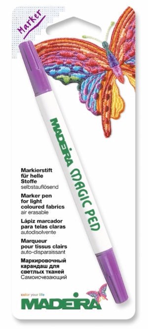 Madeira Magic Pen — tikslus vandeniu ištrinamas žymeklis audiniams - kaSiulai.lt