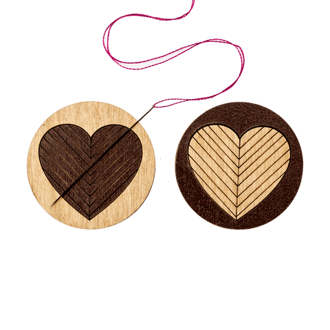 Wonderland Crafts dvipusis adatų laikiklis su neodimio magnetais