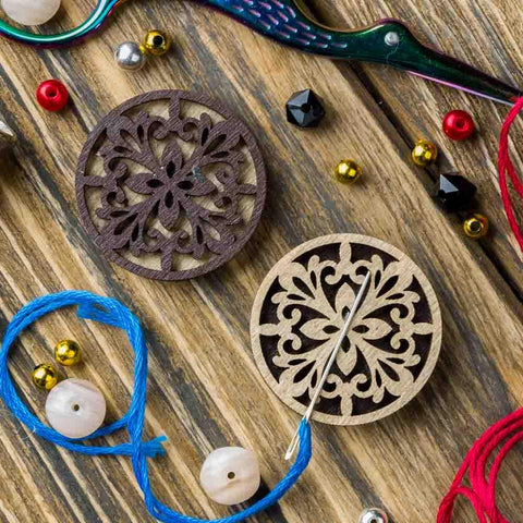 3,5 cm dvipusis neodimio adatų laikiklis siuvinėjimui