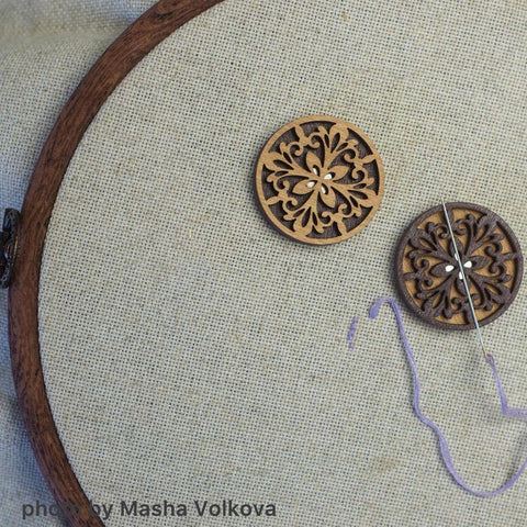 3,5 cm dvipusis neodimio adatų laikiklis siuvinėjimui