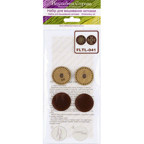 Siuvinėjimo kryželiu rinkinys su 3,5 cm magnetiniu adatų laikikliu Wonderland Crafts