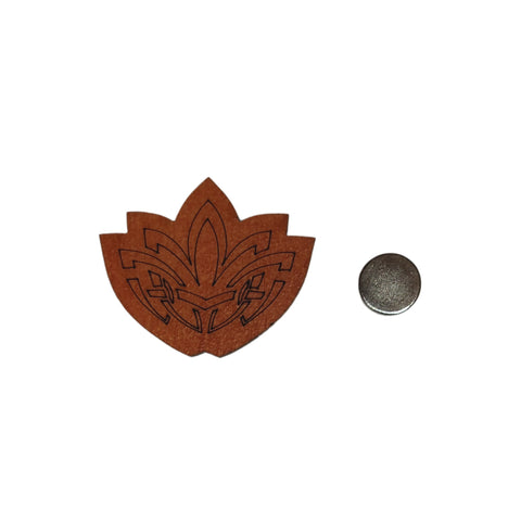 Magnetinis adatų dėklas „Oranžinis raštas“ KF059/11R - kaSiulai.lt