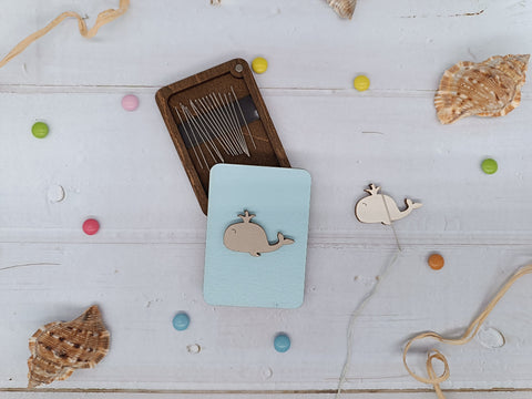 Magnetinis adatų laikiklis „Banginis“ KF059/38 siuvimo darbams - kaSiulai.lt