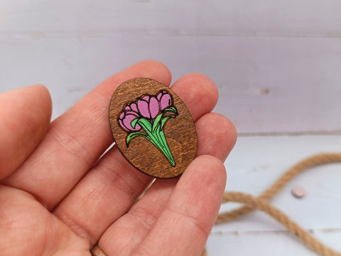 Magnetinis laikiklis adatoms „Gėlės“ KF059/204P - kaSiulai.lt