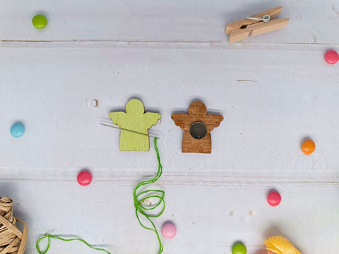 Magnetinis siuvimo adatų laikiklis Žalias angelas KF059/60G - kaSiulai.lt