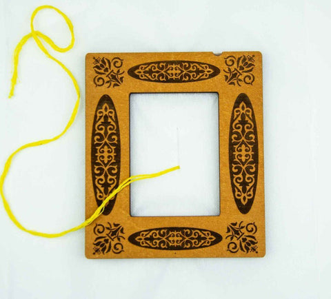 Magnetinis siuvinėjimo lankelis 13×15 cm, 6 mm — stabilus fiksavimas rankiniam siuvinėjimui - kaSiulai.lt