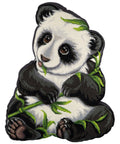 „Mano Panda“ kryželiu komplektas pagalvėlei - kaSiulai.lt