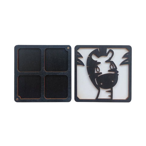 Medinė dėžutė „Zebra“ (KF057/27) - kaSiulai.lt