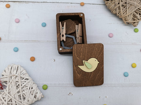 Medinė papuošalų dėžutė Little Bird KF057/33 - kaSiulai.lt
