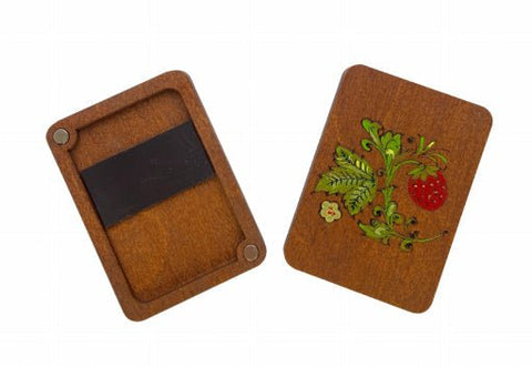 Medinis adatų dėklas „Polisander“ — rankų darbo tapyba, KF056/6 - kaSiulai.lt