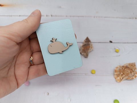 Medinis dėklas adatoms „Banginis“ KF056/38 - kaSiulai.lt