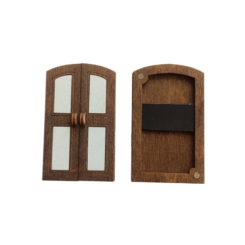 Medinis siuvimo adatų dėklelis „Baltos durys“ KF056/61 - kaSiulai.lt