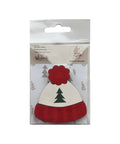 Medinis siuvimo adatų laikiklis „Kalėdinė kepurė“ KF056/85 - kaSiulai.lt