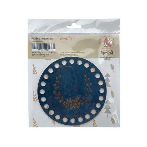 Mėlynas mulinų siūlų organizatorius KF017/19 - kaSiulai.lt