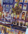 Merejka Amsterdam – skaičiuoto kryželio siuvinių komplektas, 30 × 39,5 cm - kaSiulai.lt