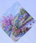 Merejka „Pavasaris“ – kompaktiškas kryželiu siuvinėjimo komplektas, 11,5×11,5 cm - kaSiulai.lt
