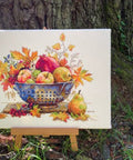 Merejka „September Dew“ — siuvinėjimo komplektas kryželiu, 28×33 cm - kaSiulai.lt