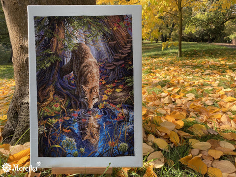 Merejka "Wild Spirit" siuvinėjimo komplektas kryželiu, 32,5×48 cm - kaSiulai.lt