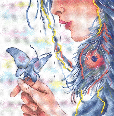 MP Studia komplektas siuvinėjimui kryželiu „My Soul“, 20×20 cm - kaSiulai.lt
