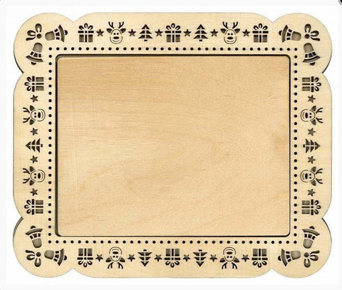 MP Studia naujametinis faneros rėmas siuviniams 14×18 (20×24) 4 mm - kaSiulai.lt