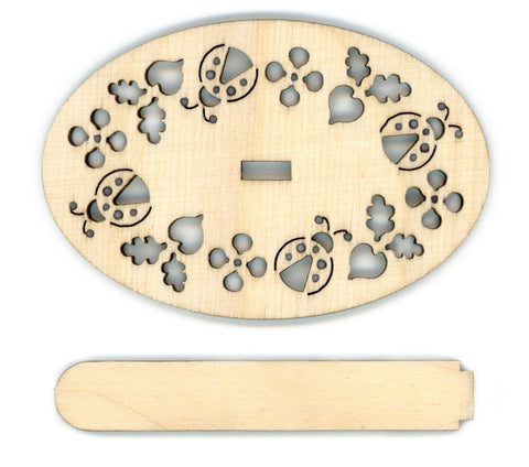 MP Studia siuvinėjimo stovelis „Ropė“ 9×6 cm — kompaktiškas stovas - kaSiulai.lt