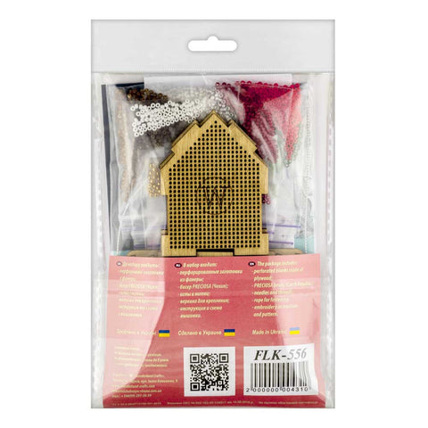 PRECIOSA siuvinėjimo karoliukais rinkinys ant medinės faneros – figūrinė bazė (Wonderland Crafts)