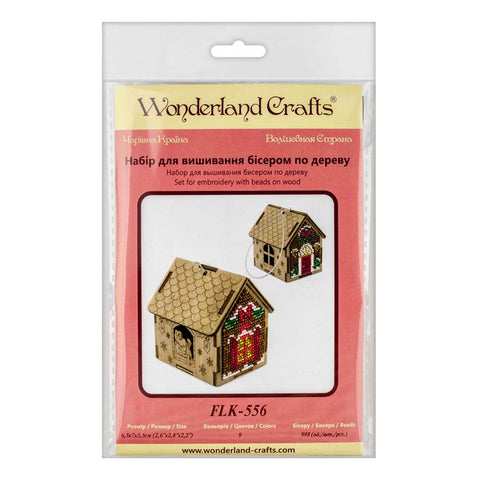 PRECIOSA siuvinėjimo karoliukais rinkinys ant medinės faneros – figūrinė bazė (Wonderland Crafts)