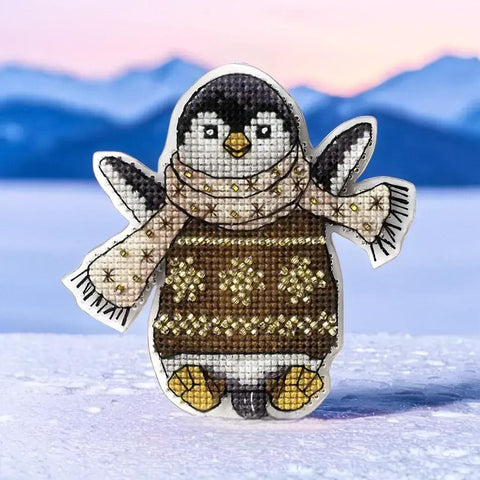 Wonderland Crafts perforuotas plastikinis kryželių rinkinys – kalėdinis eglutės pakabukas (9,5×10 cm, 11 spalvų)