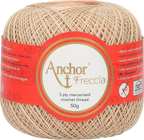 Nėrimo siūlai ANCHOR FRECCIA 16, spalva 00286 - 50g. (4 vnt. pakuotė) - kaSiulai.lt