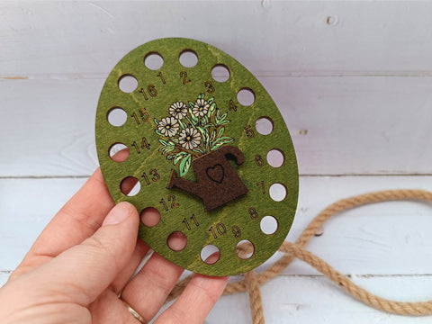 Organizatorius su gėlių raštu KF017/121G - kaSiulai.lt