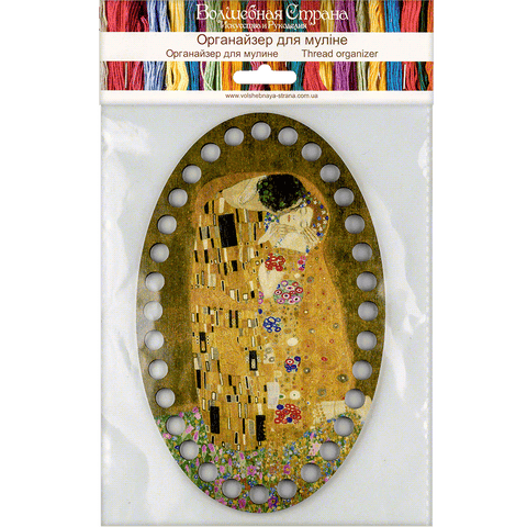Wonderland Crafts siuvinėjimo siūlų laikiklis–organizatorius, dekoruotas, 12,5×20 cm