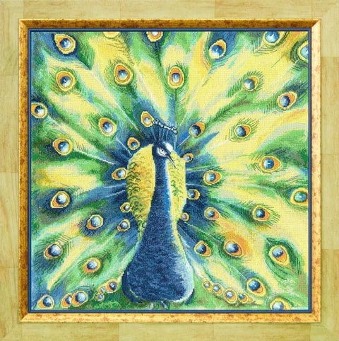 Povo motyvo siuvinėjimo komplektas kryželiu, Aida 16, 38 spalvų, 38×38 cm - kaSiulai.lt