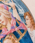 Prabangus siuvinėjimo komplektas kryželiu „Madona su Magnifikatu“ (1481) - kaSiulai.lt