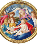 Prabangus siuvinėjimo komplektas kryželiu „Madona su Magnifikatu“ (1481) - kaSiulai.lt
