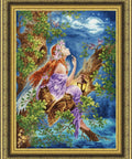 Prabangus siuvinėjimo komplektas „Miško svajotojas“, Aida 18 ct, Madeira, 27,8×38 cm - kaSiulai.lt