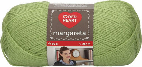 Red Heart MARGARETA - spalva 01195 - 50 g (10 vnt. pakuotė) - kaSiulai.lt