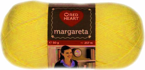 Red Heart MARGARETA - spalva 01205 - 50 g (10 vnt. pakuotė) - kaSiulai.lt