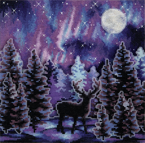 Rinkinys siuvinėjimui kryželiu „Žvaigždėta naktis“ — įkvepianti dovana - kaSiulai.lt