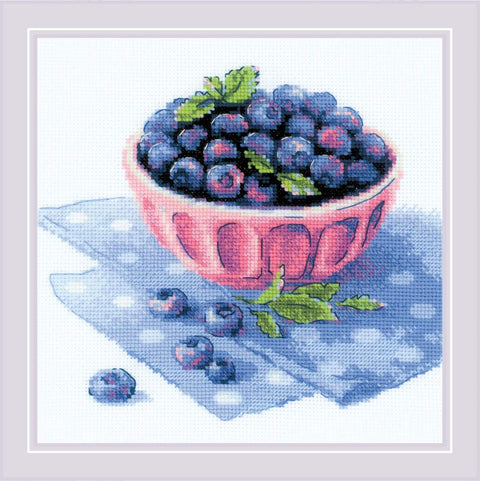 Prinokusi mėlynė — siuvinėjimo rinkinys RIOLIS Nr. 2168