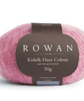 Rose 006 ROWAN Kidsilk Haze Colour siūlai. (70 % mohera, 30 % šilkas) - kaSiulai.lt
