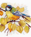 Rudens miško kryželiu siuvinėjimo komplektas 18×19 cm – mėgėjams - kaSiulai.lt