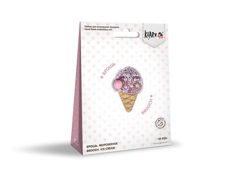 Segė „Ledai“ — siuvinėjimo komplektas kryželiu, stilinga dovana - kaSiulai.lt