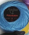 Siūlai nėrimui ANCHOR PELLICANO 8 - spalva 00130 - 50g. (4vnt pakuotė) - kaSiulai.lt