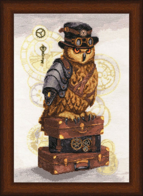 Siuvinėjimas kryželiu „Laiko raktas“, Aida 16, 38 × 25,7 cm - kaSiulai.lt