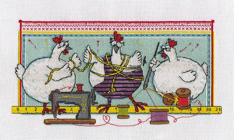 Siuvinėjimas kryželiu — pradedančiųjų komplektas „Pirmasis pasimatavimas“ - kaSiulai.lt