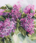 Siuvinėjimo komplektas Alisa — akvarelinės alyvos motyvas, Aida 14, 41×30 cm - kaSiulai.lt